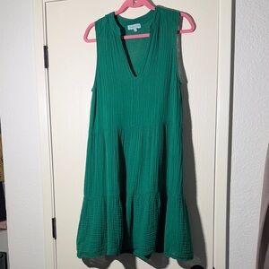 Michael Stars Emerald Sleeveless Mini Dress